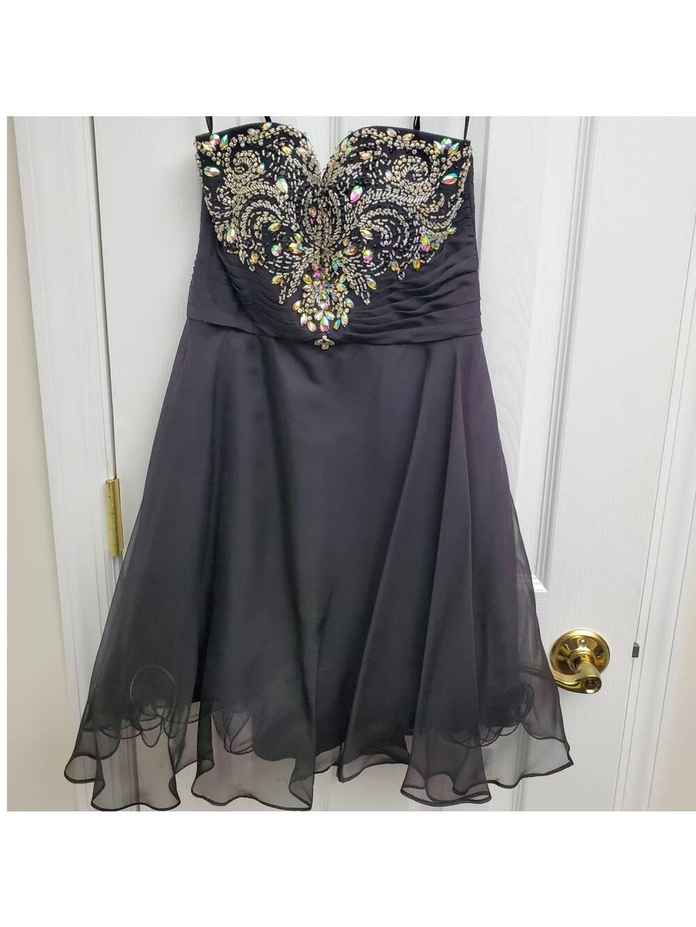 Alyce Paris Dress Prom Formal Sweet Sixteen Homecoming Embellished Beaded Corset